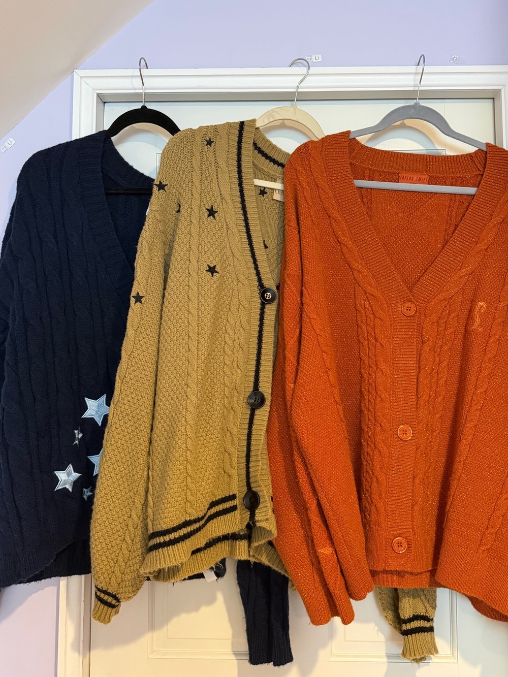 TAYLOR SWIFT CARDIGAN BUNDLE XL/2XL: FEARLESS, THE LIFE OF A SHOWGIRL, MIDNIGHTS